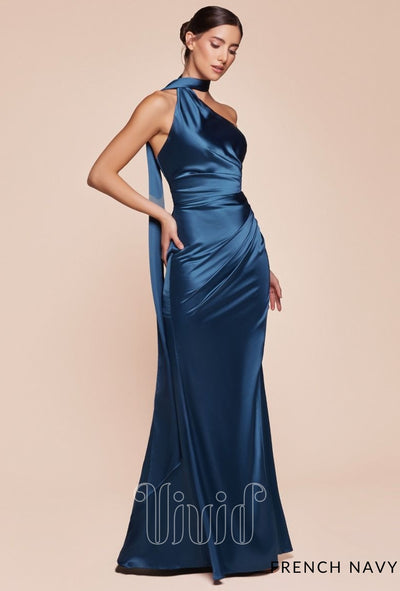 Vivid Formal Ashlyn Gown in French Navy / Blues