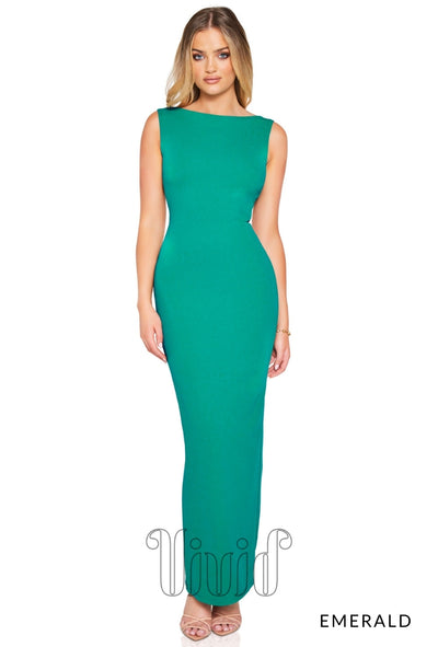 Nookie Bliss Gown in Emerald / Greens