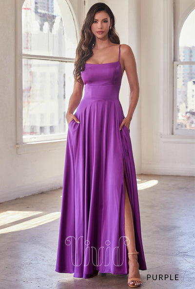 Vivid Luxe Mia Gown in Purple / Purples