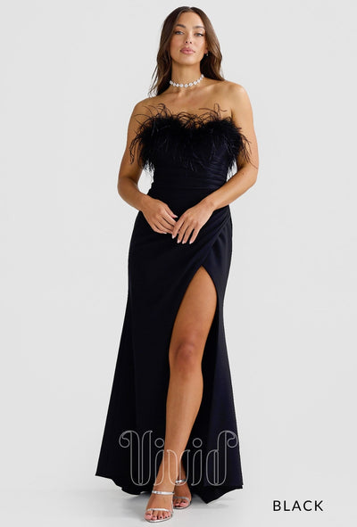 Derma Department Milano Gown in Black / Blacks