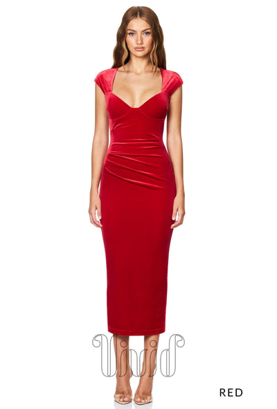 Nookie Mystery Midi in Red / Reds