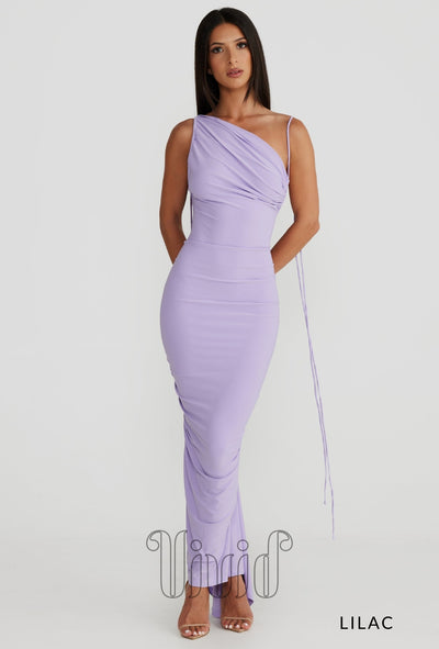 Melani The Label Olivia Dress in Lilac / Purples