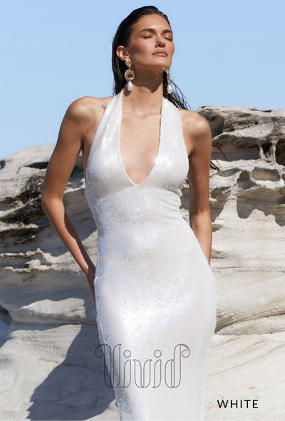 Nookie Siren Gown in White / Whites