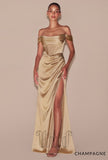 Stella Off The Shoulder Gown