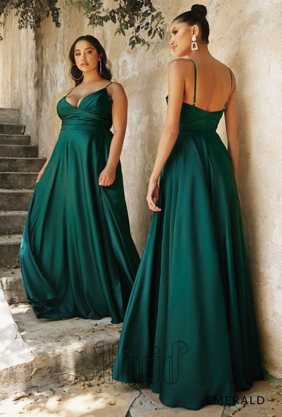 Vivid Core Laguna Gown in Emerald / Greens