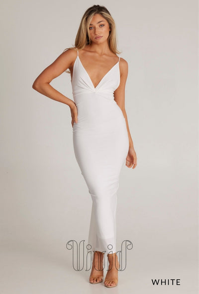 Melani The Label Veronica Dress in White / Whites
