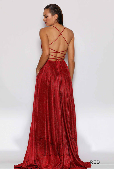 Jadore Ashley Gown JX2106 in Red